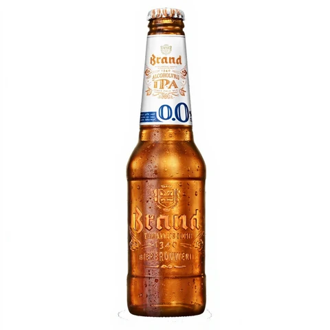 Brand IPA 0.0 Alcoholvrij Bier Fles 30 cl