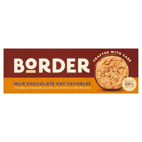 Border Biscuits Chocolate Oat Crumbles 150g