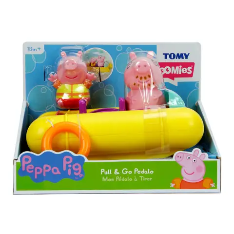 Peppa Pig Pull & Go Pedalo Bath Toy