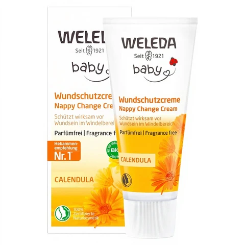 WELEDA Baby Schutzcreme Calendula ohne Duftstoffe 75 ml