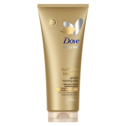 Dove Summer Revived Gradual Tanning Lotion Light to Medium 200ml