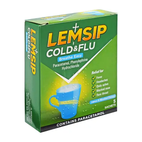 Lemsip Breathe Easy 5 Sachets