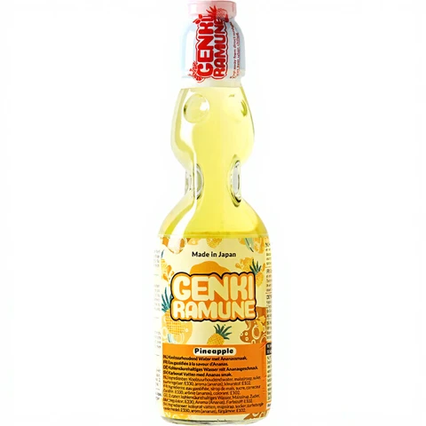 GENKI RAMUNE Ananas Frisdrank 200 ml
