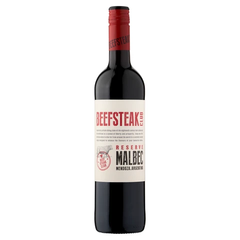Beefsteak club Reserve Malbec 75cl