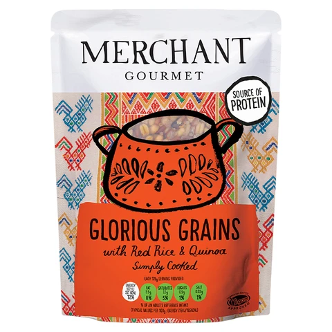 Merchant Gourmet Glorious Grains With Red Rice & Quinoa 250g