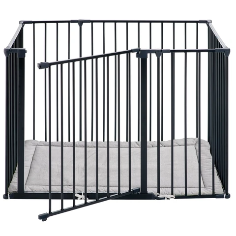 Olaf Rectangle Playpen (Previously Square Play Pen) - Black