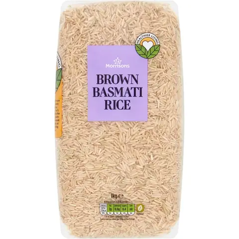 Morrisons Brown Basmati Rice 1kg