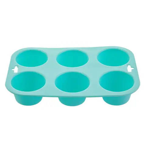 Maison by Premier Pastel Green 6 Cup Muffin Mould