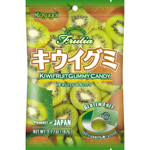 KASUGAI Kiwi Gummy 107g 