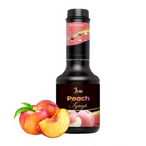 JENI Perziksiroop voor limonade - 456 ml/600 g