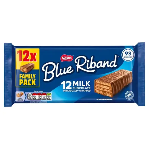 Blue Riband Milk 12 Pack 216g