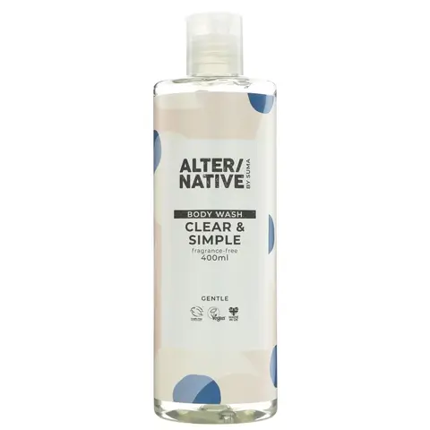 Alter/native By Suma Body Wash Clear & Simple 400ml