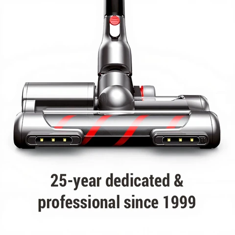 PUPPYOO Handstaubsauger für den Haushalt, 535 W, 170 AW, OLED-Bildschirm, Doppelwalzenbürste