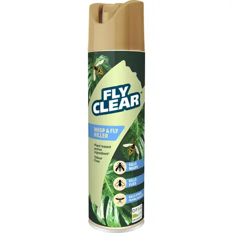 CLEAR Wasp and Fly Killer 400ml