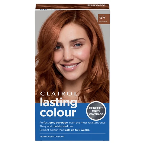 Clairol Lasting Colour Permanent Colour Hair Dye 6R Auburn 1 Pack