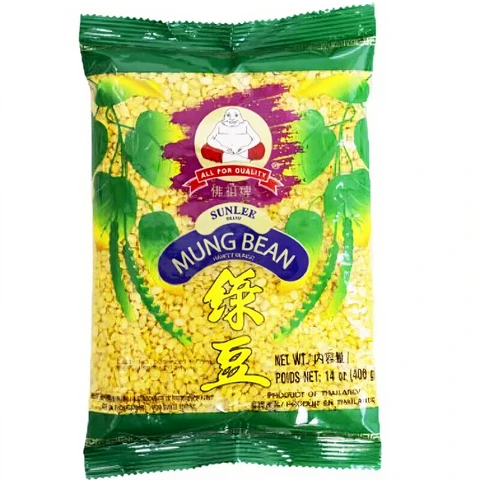 Sunlee Haricots Mungo Décortiqués et Cassés 400 g