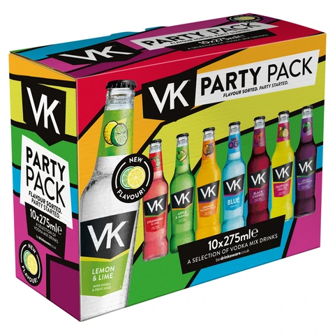 Vk Mixed Pack 10 X 275ml