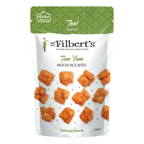 Mr Filbert's Tom Yum Mochi Rice Bites 150g