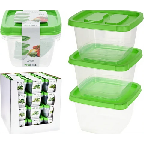 STORAGE BOX 1360ML SET 3 PCS