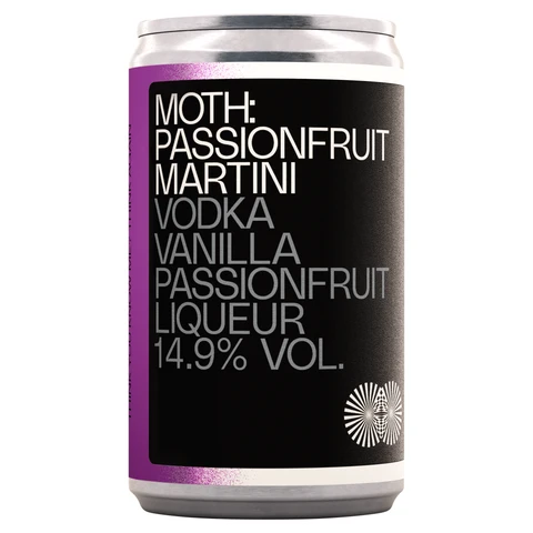 Moth Passion Fruit Martini 125ml (Abv 14.9%)