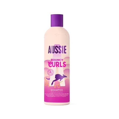 Aussie Bouncy Curls Hydrating Shampoo| For Dry Wavy & Curly Hair 300ml
