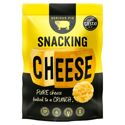 Serious Pig Crunchy Snacking Cheese 24g