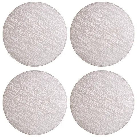 Maison by Premier Set Of 4 Round Placemats