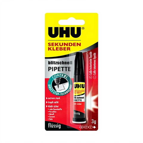 UHU Super Glue Liquid Pipette 3g