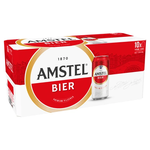 Amstel 10 X 440ml (Abv 3.4%)
