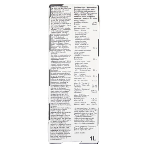 Sproud Sproud Barista Zero - 1L