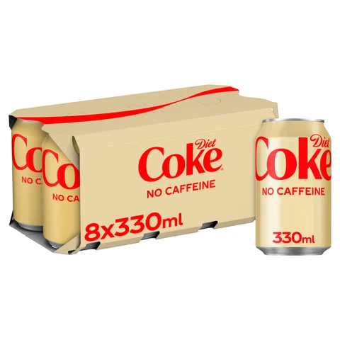 Coke Diet Caffeine Free 8Pk 8X330ml