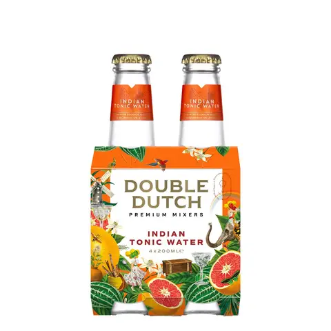 Double Dutch - Indian Tonic Water Bottles - 4x200ml