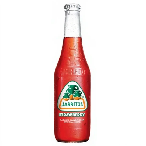 [Date courte] Jarritos Fraise 370ml (rouge foncé)