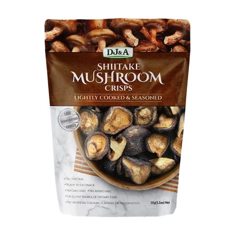 DJ&A Shiitake Mushroom Crisps 30g