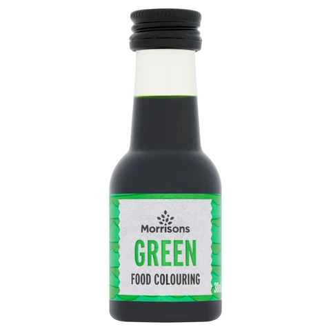 Morrisons Green Food Colouring 38ml