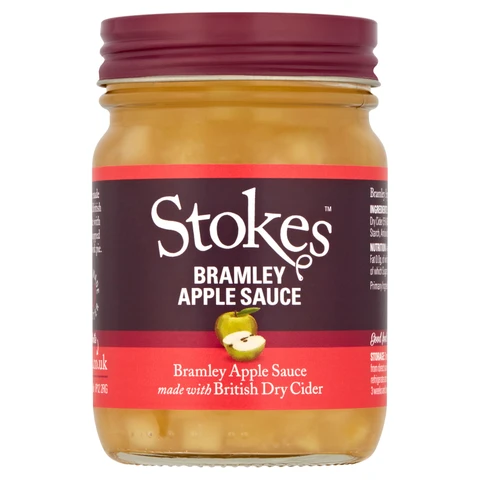 Stokes Bramley Apple Sauce With Cider 240g