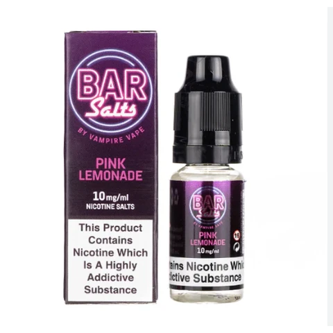 Vampire Vape Nic Salt E-liquid Pink Lemonade 10mg