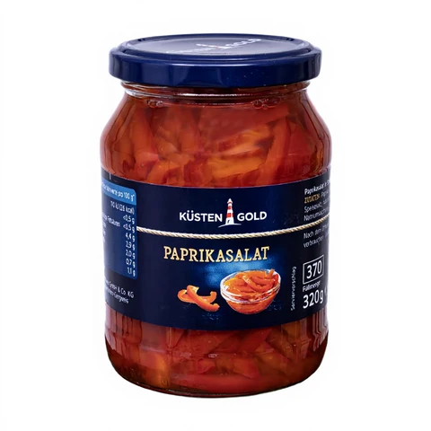 Küstengold Red Pepper Strips 370ml