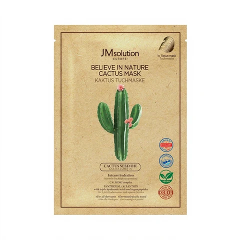 JMsolution Europe Believe in Nature Cactus Gezichtsmasker