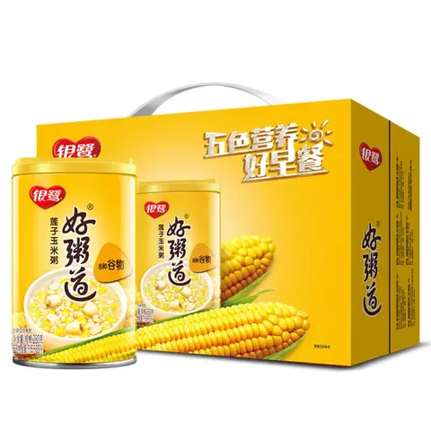 Yin Lu Haozhoudao Lotus Seed & Corn Congee 280g (12 Cans)
