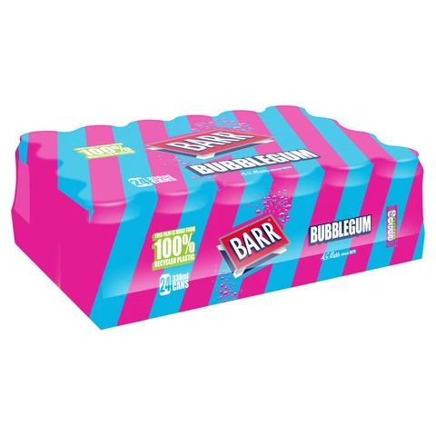 Barr Bubblegum 24 X 330ml