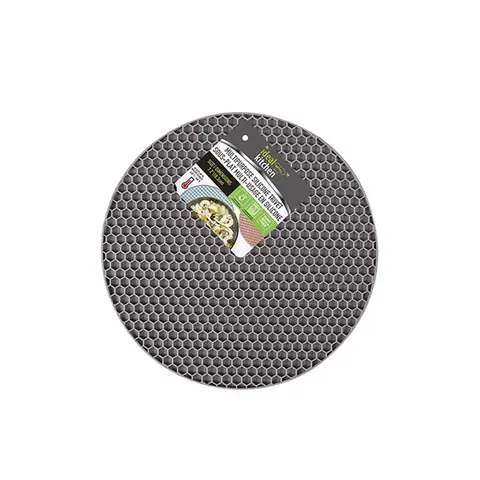 Ideal Kitchen Silicone Placemat & Holder Round 7.2 inch