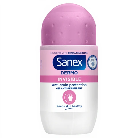 Sanex Dermo Invisible Antitranspirant Deodorant Roll-On 50ml