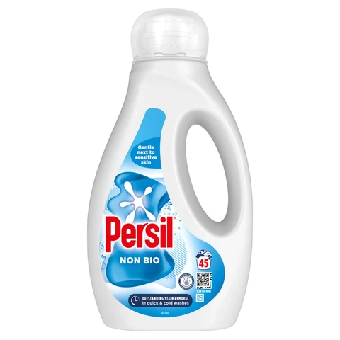 Persil Liquid Laundry Detergent, Non Bio, 45 Washes, 1.215l
