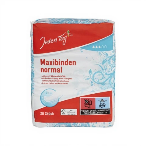 Jeden Tag Maxi-Binden ohne Flügel 20 Stk.