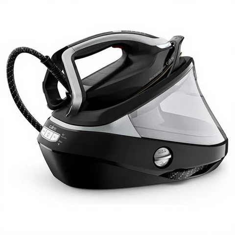 Tefal Pro Express Vision Dampfbügelstation, leistungsstarkes 3000 W, 1,2 l, Durilium, AirGlide, Autoclean, 180 g/min konstanter Dampf, kraftvoller 800 g/min Dampfstoß, ideal für dicke Stoffe – GV 9821