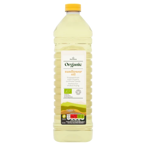 Morrisons Organic Sunflower Oil 1L