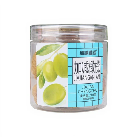 Jiajianchengchu Genießen Sie Oliven aus der Flasche 200G