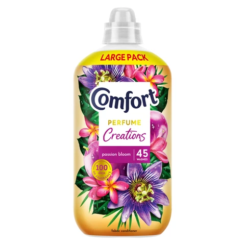 Comfort Perfume Creations Fabric Conditioner, Passion Bloom, 45 Washes, 1.35l