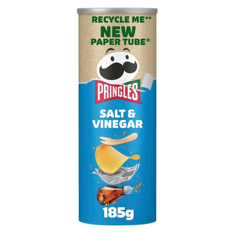Pringles Salt & Vinegar 185g